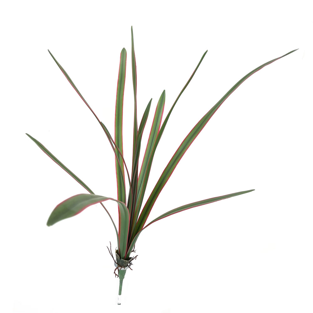 Folha de Orquídea em Silicone 12F (57cm) - vermelho
