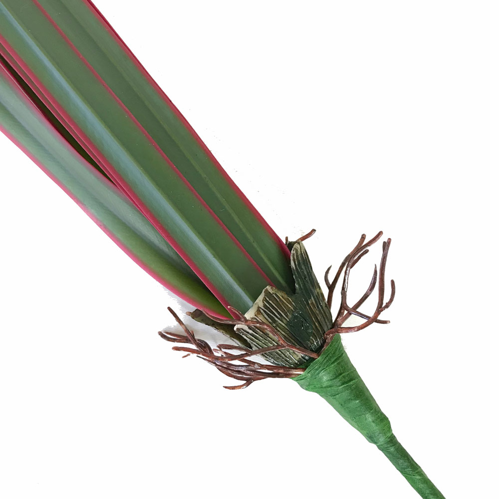 Folha de Orquídea em Silicone 12F (57cm) - vermelho - Imagem 3