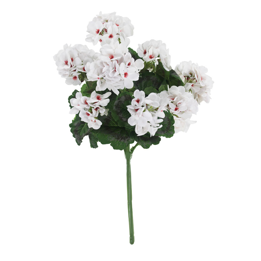 Gerânio Branco 8FL (45cm) - Imagem 2