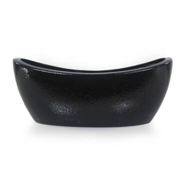 Vaso Barca Esmaltado Fibra Jardim (42x18x8cm)