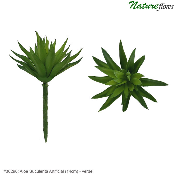 Aloe Suculenta Artificial (14cm) - Imagem 9