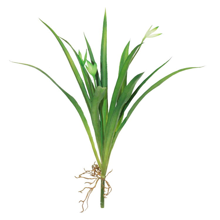 Folhas de Orquídea com Broto Artificial (38cm) - Imagem 5