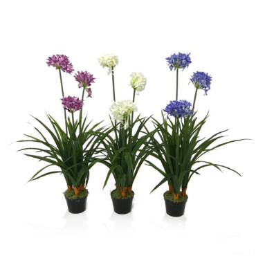 Agapanthus Artificial (90cm)