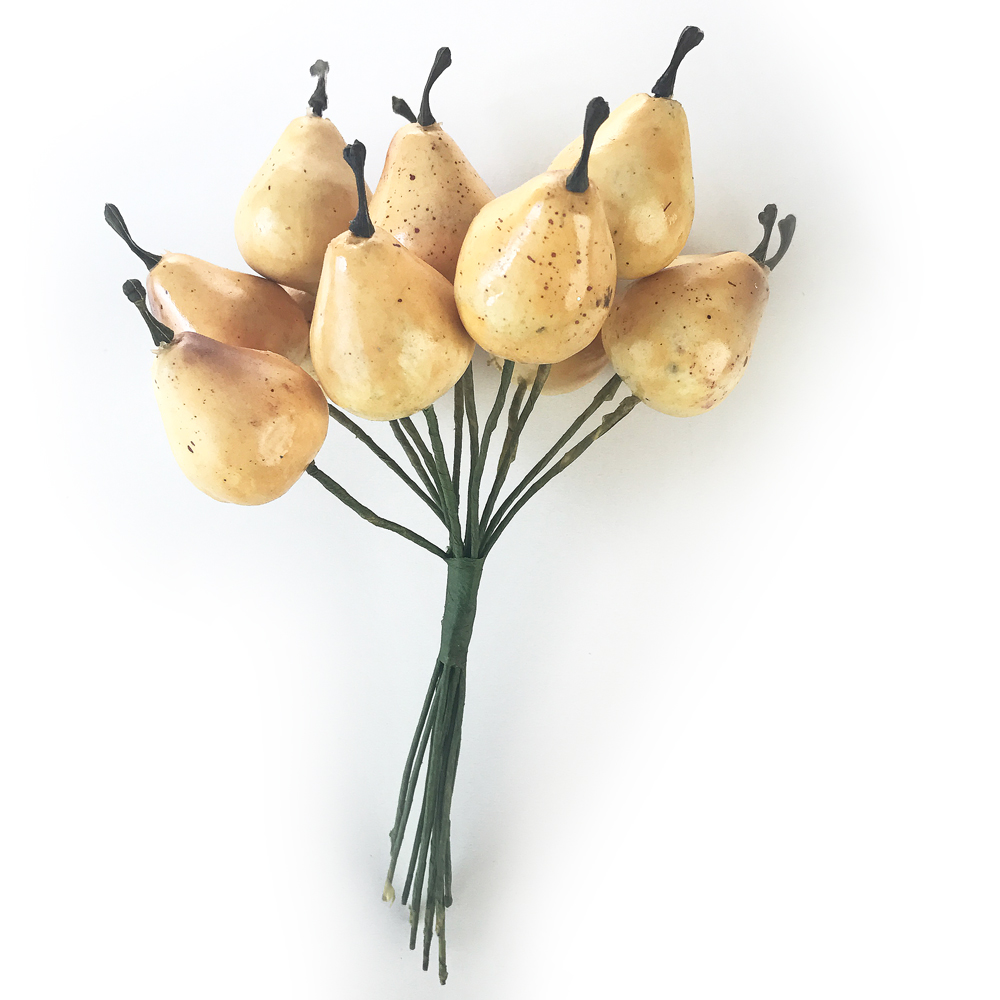 Pera Mini Fruta Artificial (17cm) - Imagem 9