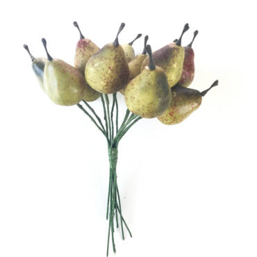 Pera Mini Fruta Artificial (17cm)