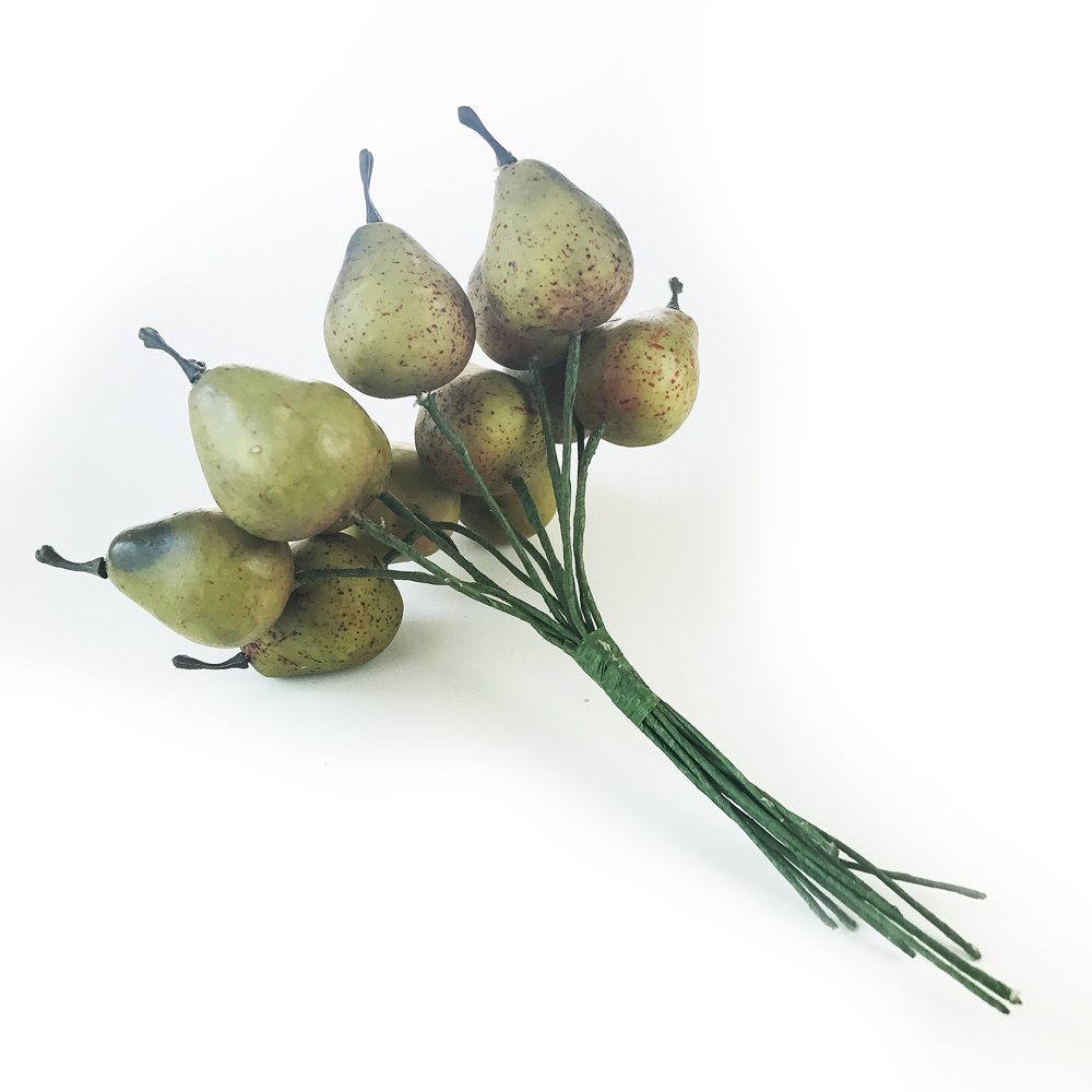 Pera Mini Fruta Artificial (17cm) - Imagem 5