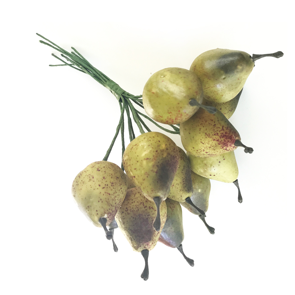 Pera Mini Fruta Artificial (17cm) - Imagem 4