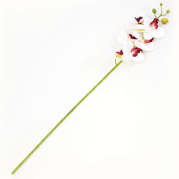 Orquídea Phalaenopsis Artificial 3D 7F (75cm) - Toque Real - Imagem 6