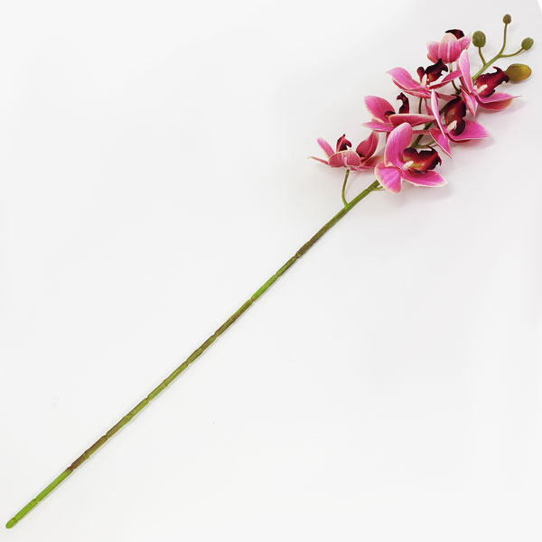 Orquídea Phalaenopsis Artificial 3D 7F (75cm) - Toque Real - Imagem 9