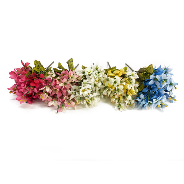 Lírio Mini Buquê Floral Artificial (33cm) - Imagem 2