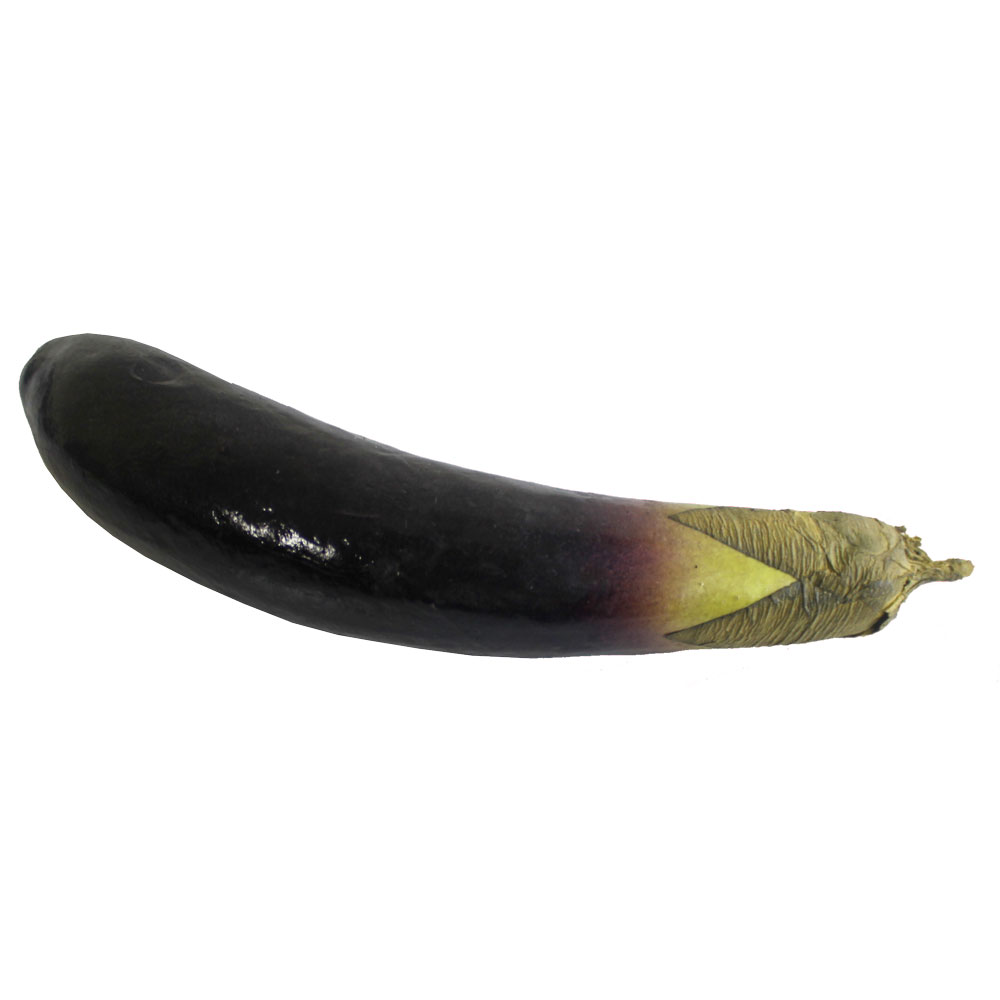 Berinjela Legume Artificial 6 unidades (21cm) - Imagem 3