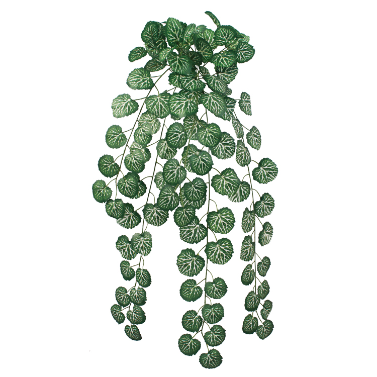 Gerânio Rajado Folhagem Pendente Artificial (99cm)