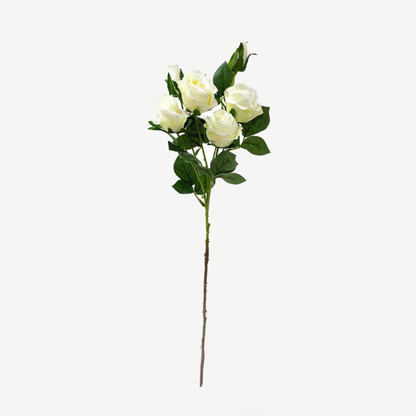Rosa Galho Artificial 6FL (68cm) - Imagem 4