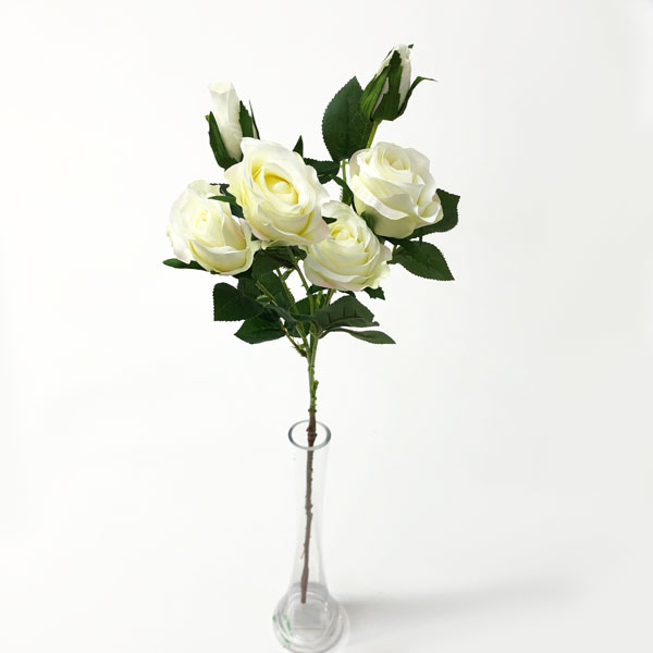 Rosa Galho Artificial 6FL (68cm) - Imagem 5