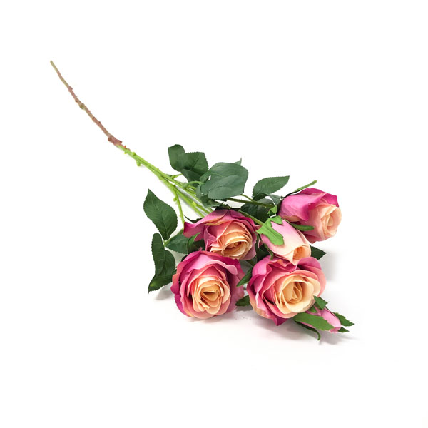 Rosa Galho Artificial 6FL (68cm) - Imagem 8