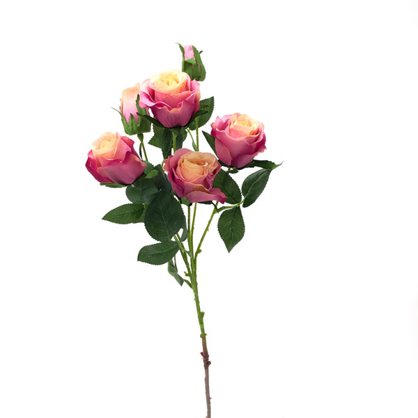 Rosa Galho Artificial 6FL (68cm) - Imagem 9