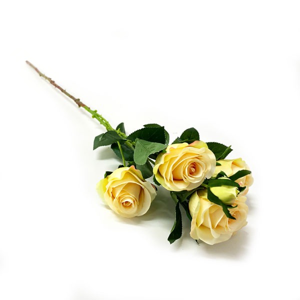 Rosa Galho Artificial 6FL (68cm) - Imagem 12