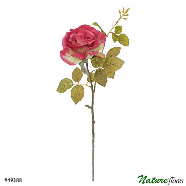 Rosa Clássica Galho Artificial (71cm) - Imagem 5