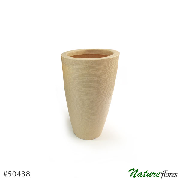 Vaso Grafiato Cônico Areia (51-68cm) - Imagem 3