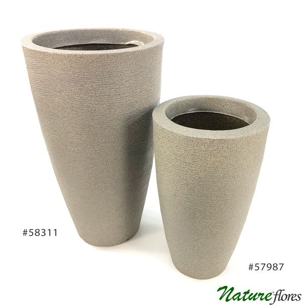 Vaso Grafiato Cônico Pedra (51-68cm) - Imagem 2