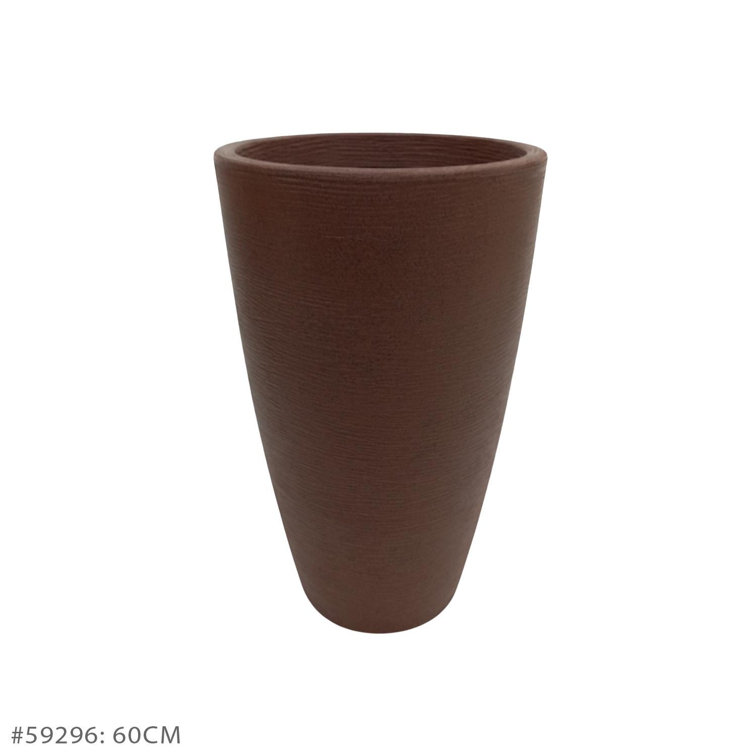 Vaso Grafiato Cônico Marrom (40 - 70 cm) - Imagem 3