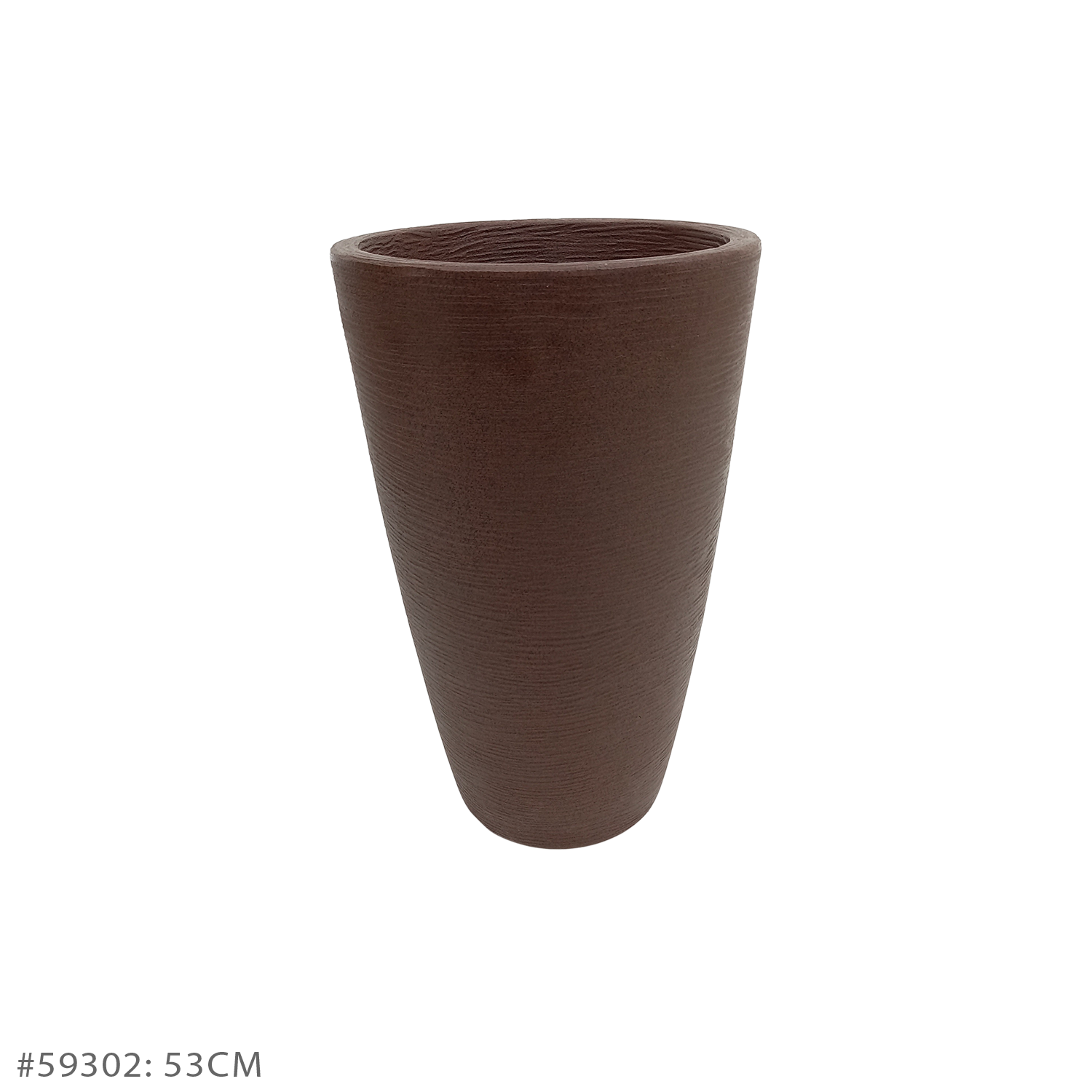 Vaso Grafiato Cônico Marrom (40 - 70 cm) - Imagem 4