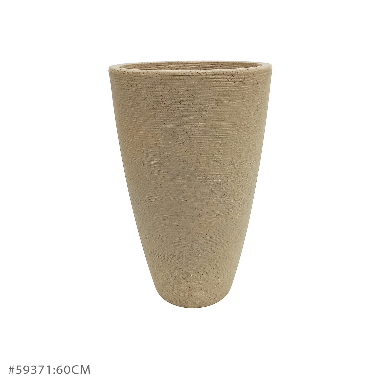 Vaso Grafiato Cônico Bege (40 - 70 cm) - Imagem 4