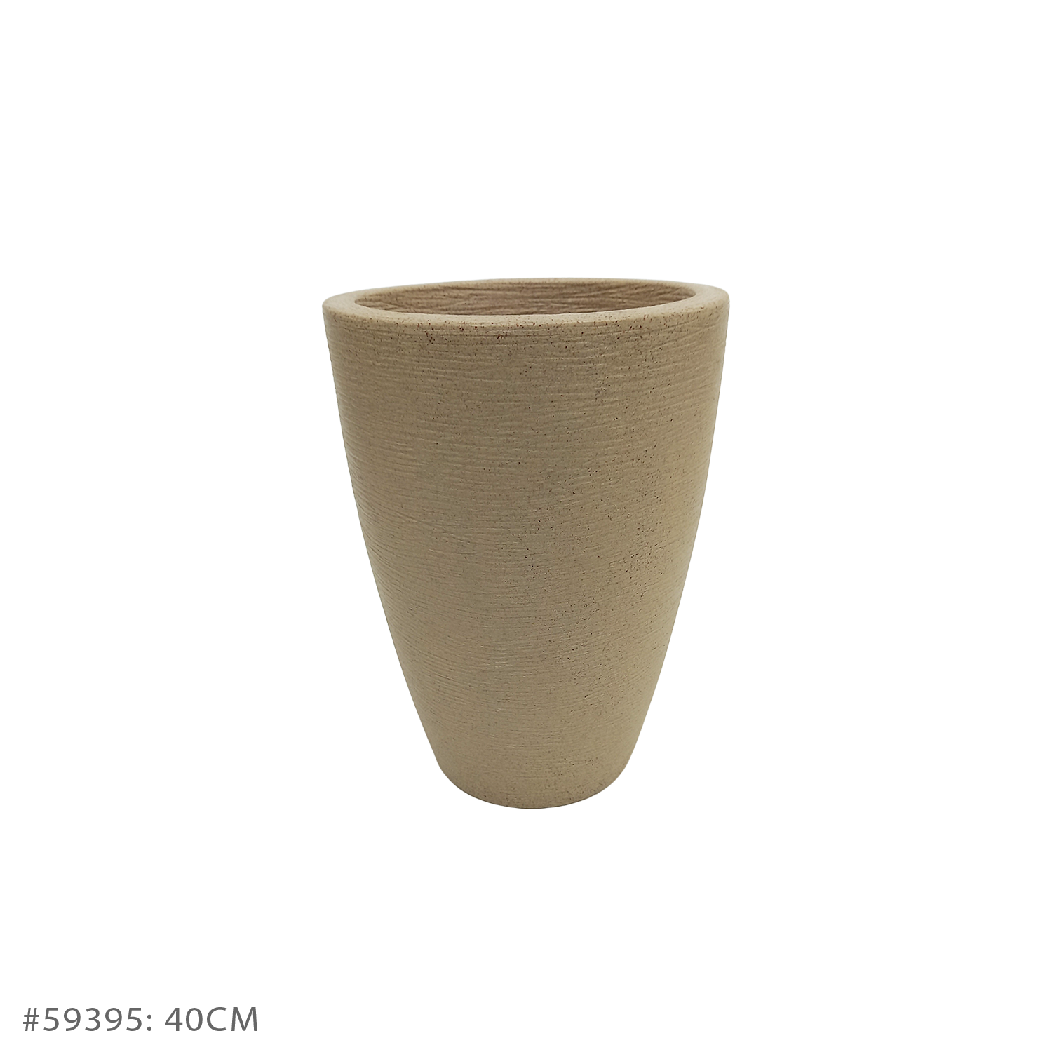 Vaso Grafiato Cônico Bege (40 - 70 cm) - Imagem 2