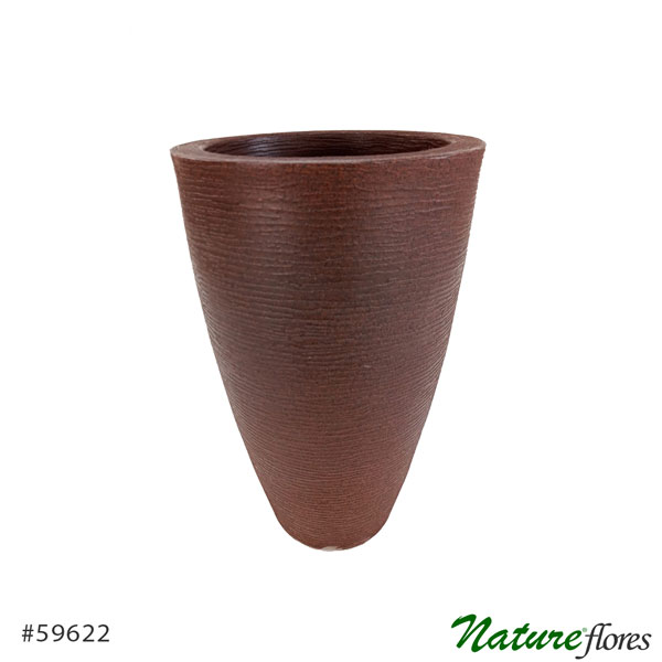 Vaso Grafiato Cônico Marrom (51-68cm) - Imagem 3