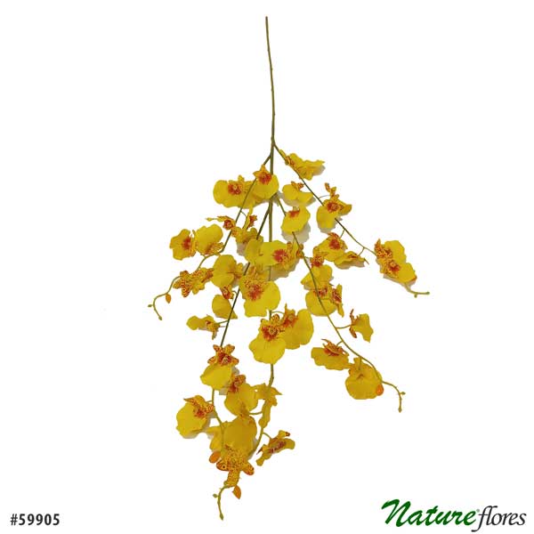 Chuva de Ouro Amarelo em Silicone Flor Artificial (90cm) - Imagem 2