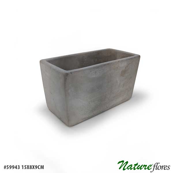 Vaso Cimento Cinza Soria (7-9cm) - Imagem 5