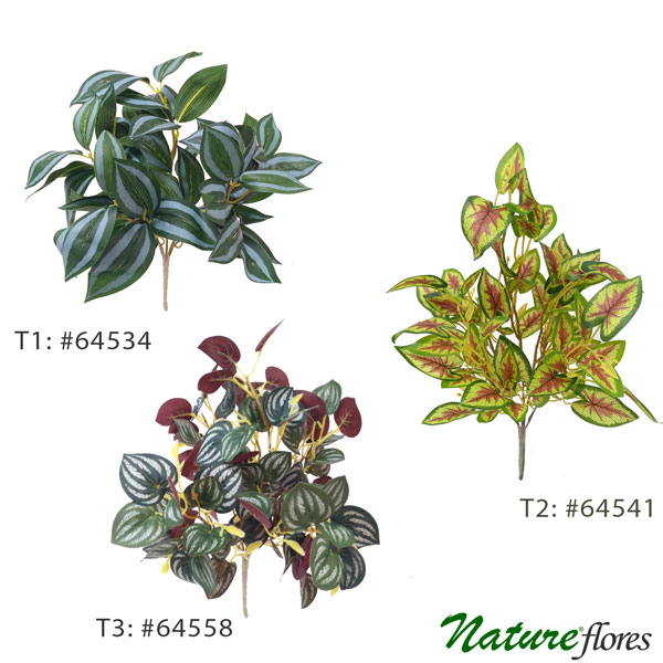 Folhagem Jardim Vertical Artificial (45cm)