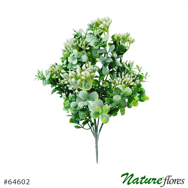 Folhagem com Frutinha Buquê Artificial (32cm) - Imagem 4
