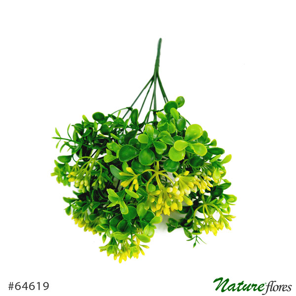 Folhagem com Frutinha Buquê Artificial (32cm) - Imagem 2