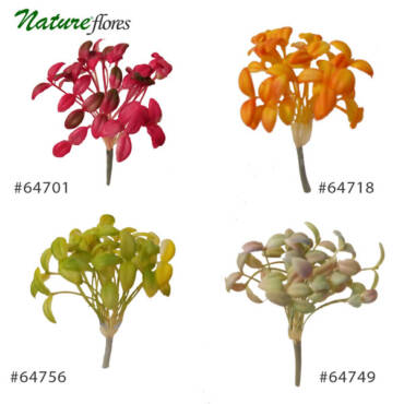Suculenta Artificial com Broto (15cm)