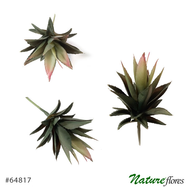 Suculenta Aloe Vera Mini Artificial (18cm) - Imagem 4