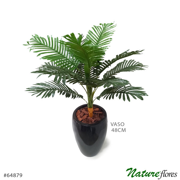 Palmeira Areca Tropical Artificial (80cm) - Imagem 4