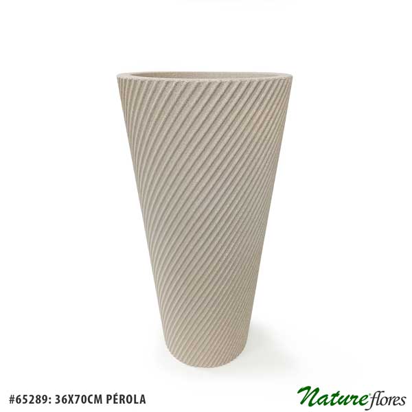 Vaso Poli Cônico Pérola - Imagem 5