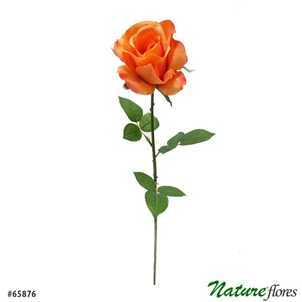 Galho de Rosa Flor Artificial 1F (70cm) - Imagem 12