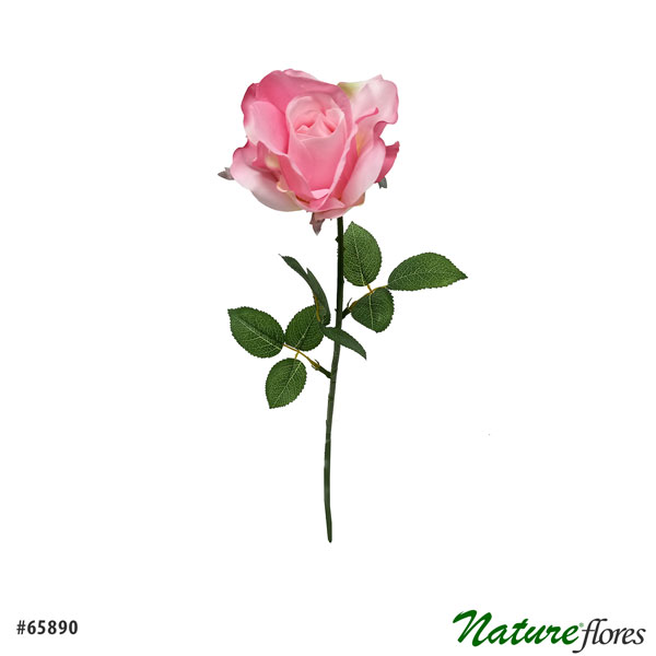 Galho de Rosa Flor Artificial 1F (70cm) - Imagem 13