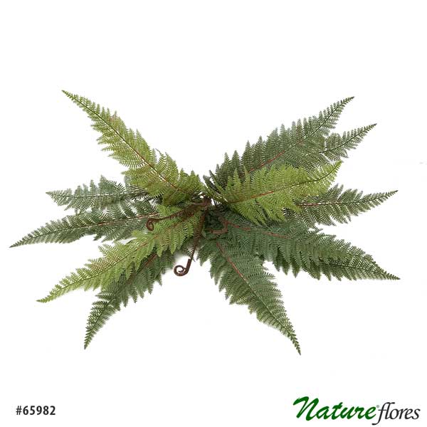 Samambaia Buquê Pendente Artificial 13F (60cm) - Imagem 3