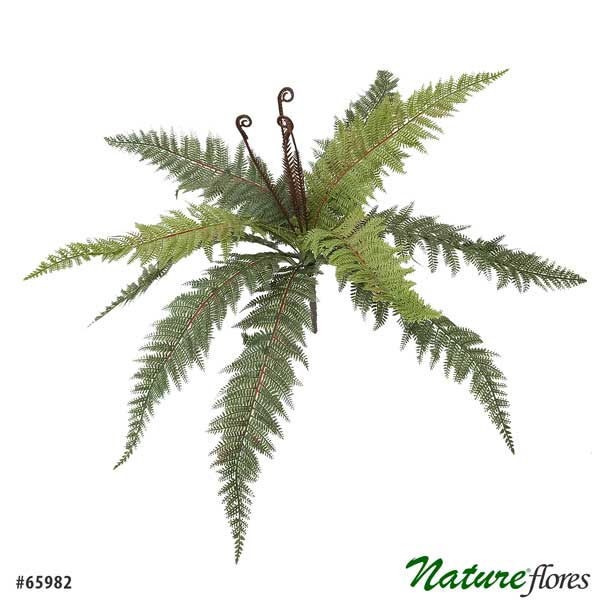 Samambaia Buquê Pendente Artificial 13F (60cm) - Imagem 2