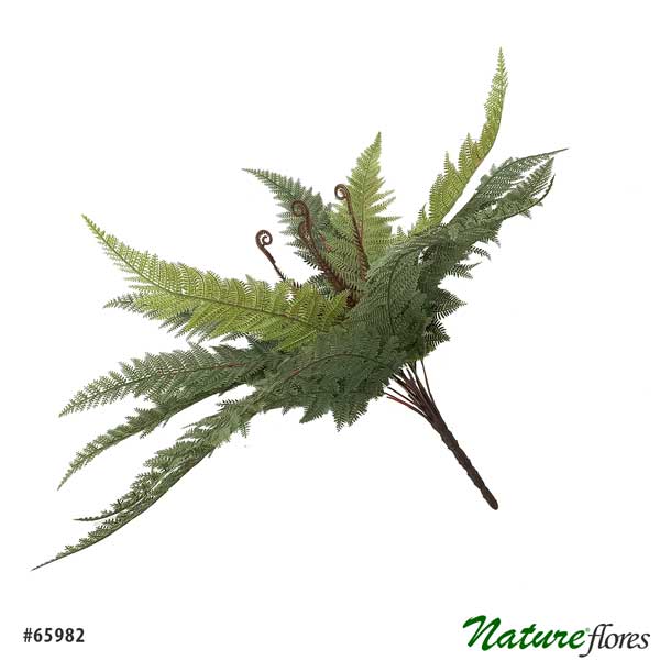 Samambaia Buquê Pendente Artificial 13F (60cm) - Imagem 4