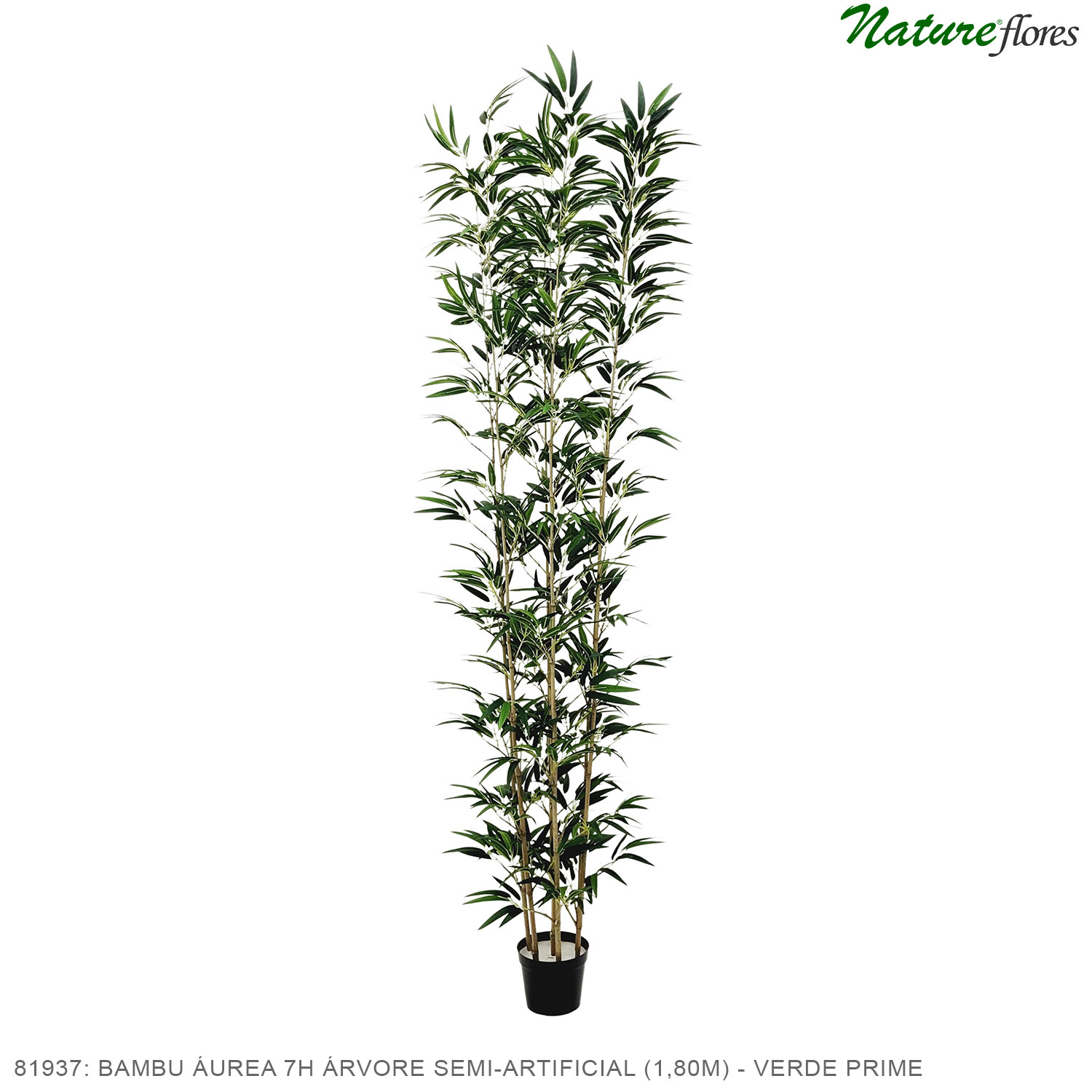 Bambu Áurea 7H Árvore Semi-Artificial - Verde Prime - Imagem 10