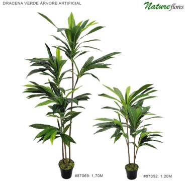 Dracena Verde Árvore Artificial