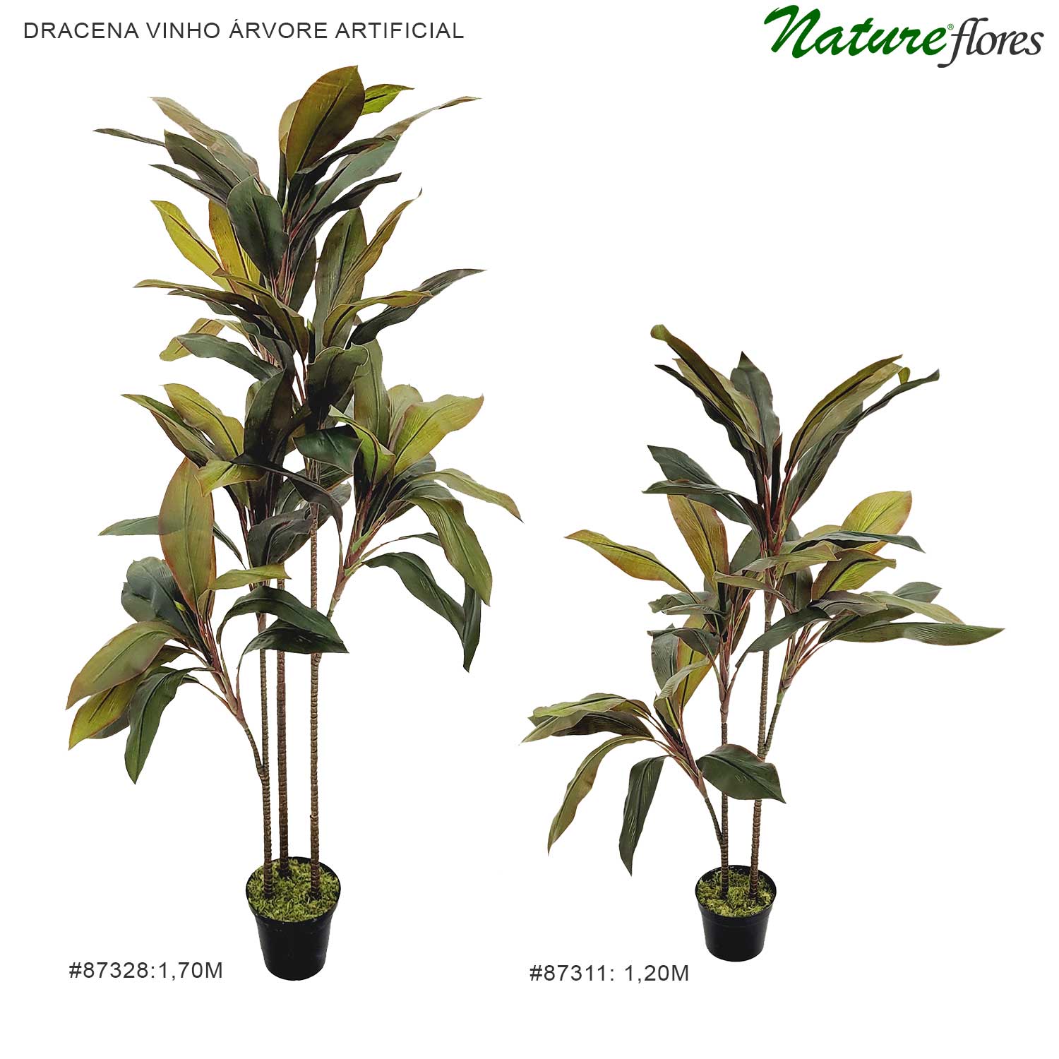 Dracena Vinho Árvore Artificial