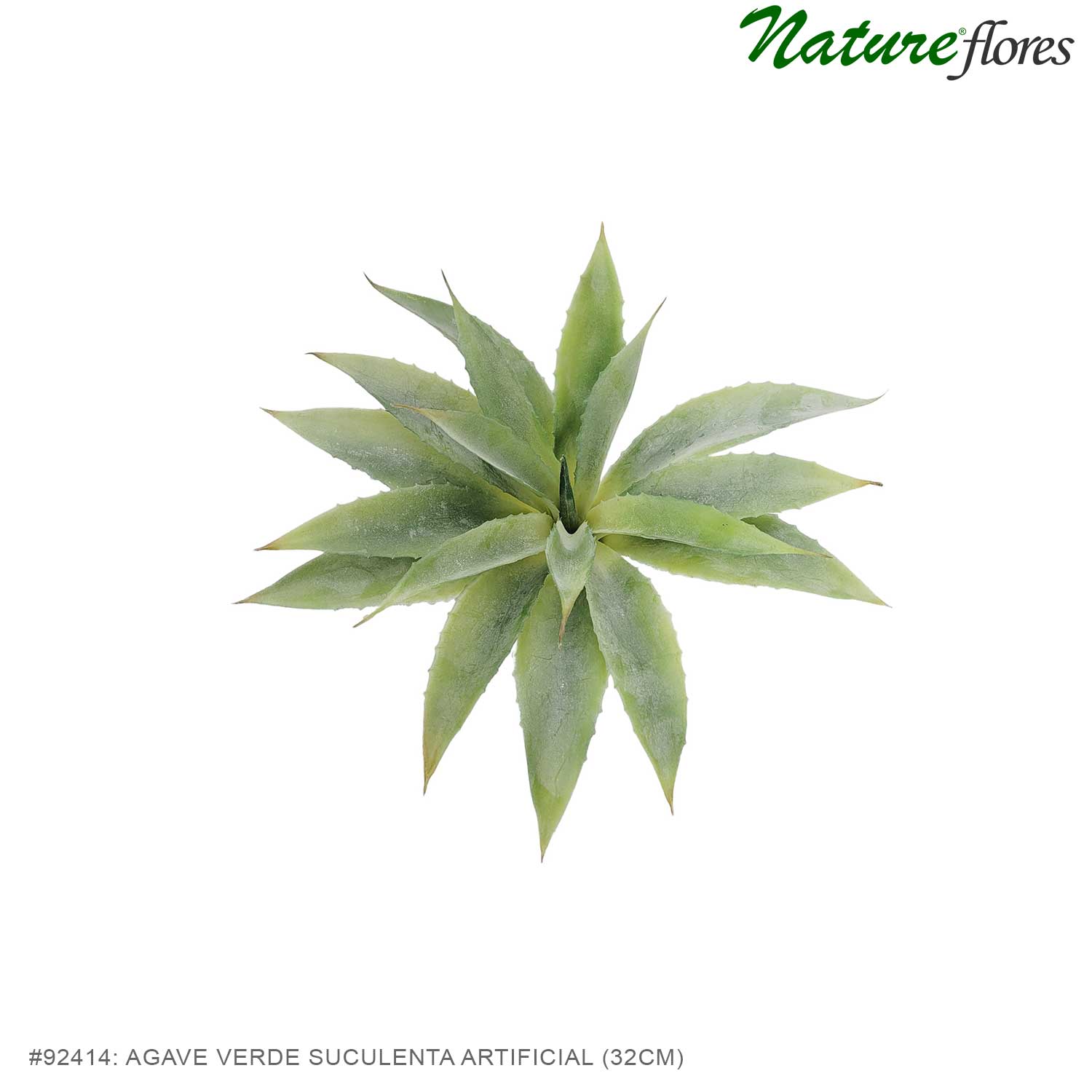 Agave Verde Suculenta Artificial (32cm) - Imagem 2