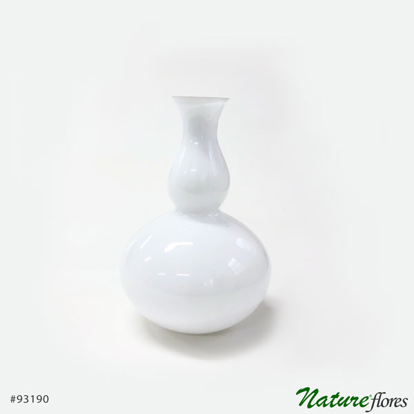 Coleção Bianco Vaso de Vidro Branco (29-50cm) - Imagem 3