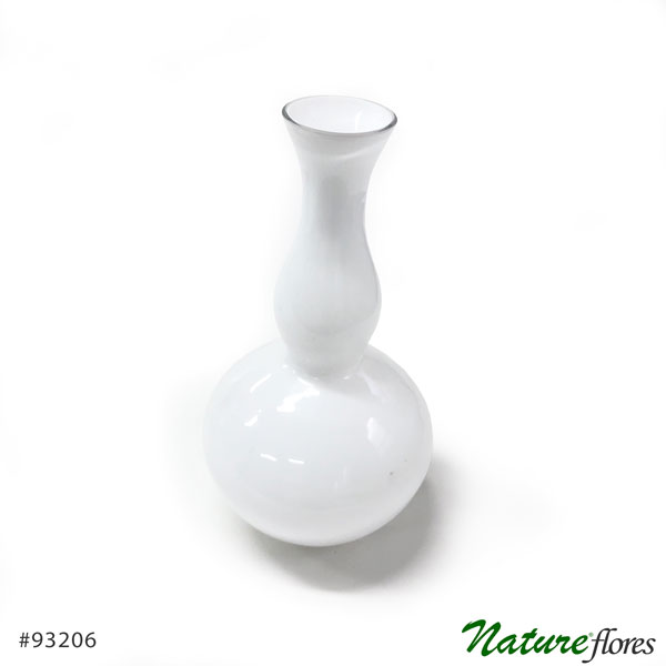 Coleção Bianco Vaso de Vidro Branco (29-50cm) - Imagem 4