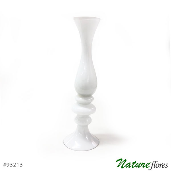 Coleção Bianco Vaso de Vidro Branco (29-50cm) - Imagem 5